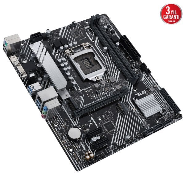 ASUS PRIME B560M-K B560 2xDDR4 VGA/HDMI 1xGLAN 2xM.2 1200Pin ANAKART