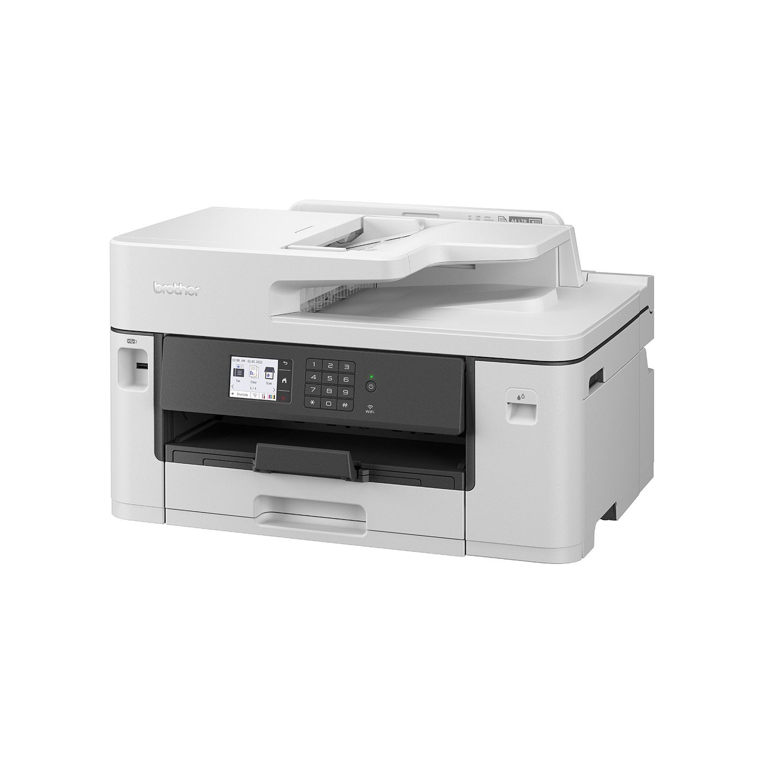 BROTHER COLOR INKJET MFC-J2340DW YAZICI TARAYICI FOTOKOPİ FAX USB/WIFI A3/A4