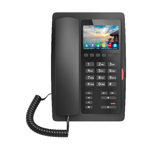 Fanvil H5W Renkli Ekran Wifi IP Telefon PoE (Siyah)
