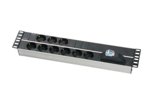 ZE-STD-TS09-AL 1U, 9'lu Grup Priz