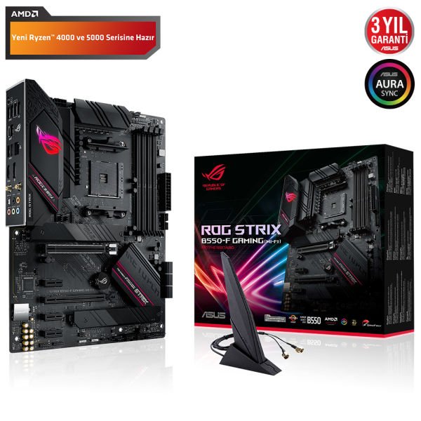 ASUS ROG STRIX B550-F GMNG WIFI II 4xDDR4 DP/HDMI 2xM.2 AM4 ANAKART