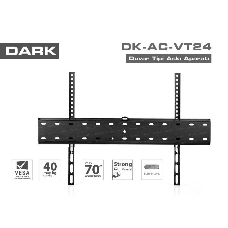 DARK DK-AC-VT24 DUVAR ASKI APARATI HAREKETLİ 37'' - 70''