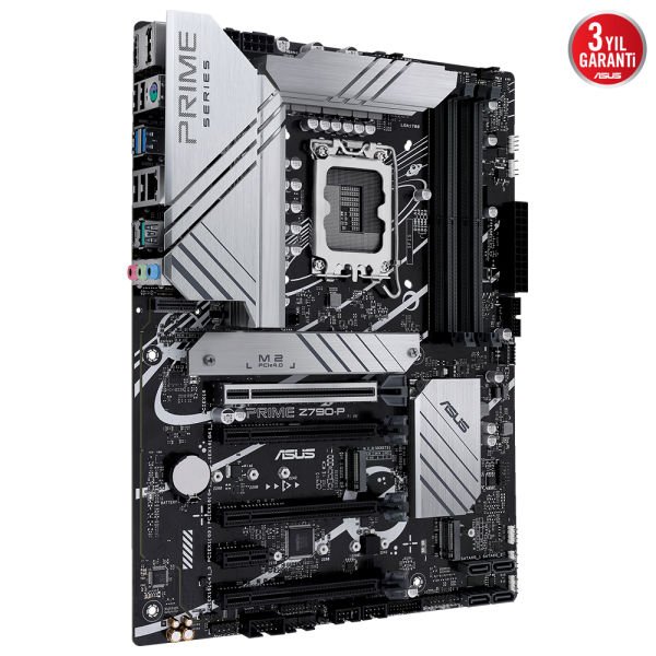 ASUS MB PRIME Z790-P-CSM INTEL Z790 LGA1700 4xDDR5 7200(OC) 1xDP 1xHDMI 3xM2 USB3.2 AURA RGB 2.5GBİT LAN ATX PCIE5.0