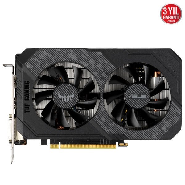 ASUS TUF-GTX1650-04GD6-P-V2-GAMING GTX1650 4GB GDDR6 128Bit DVI/HDMI/DP