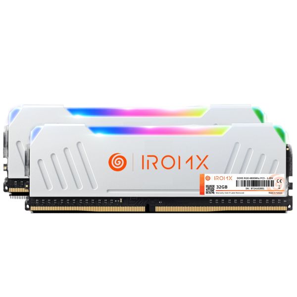 IROMX 32GB 4800MHz DDR5 RGB SOĞUTUCULU PC RAM