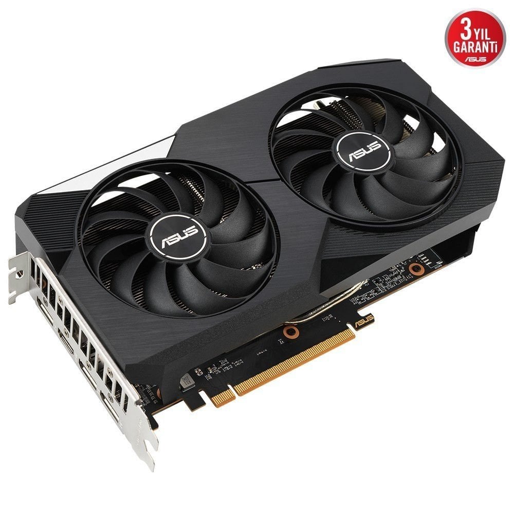 ASUS DUAL-RX6600-8G RX6600 8GB GDDR6 128Bit 3xDP/1xHDMI PCI-E 4.0