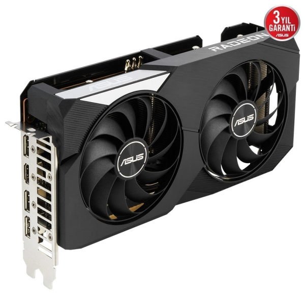 ASUS DUAL-RX6600-8G RX6600 8GB GDDR6 128Bit 3xDP/1xHDMI PCI-E 4.0