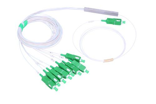 1:8 PLC SPLITTER  SC / APC  900UM - 1.5M