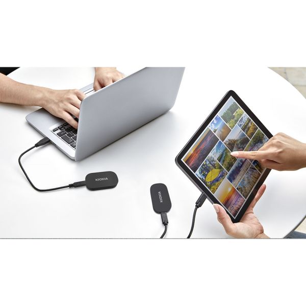 KIOXIA EXCERIA PLUS PORTABLE G2 1TB USB3.2 1050-1000MB/s HARICI SSD LXD20K001TG8