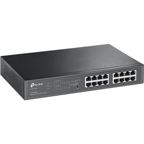 TP-LINK TL-SG1016PE 16 PORT 10/100/1000 8 PORT POE+ YONETILEBILIR RACK MOUNT SWITCH