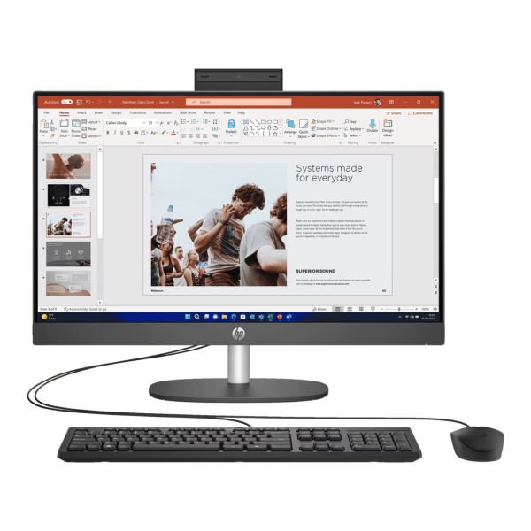HP A1JZ2ES AIO PRO 240 G10 I7-1355U 16GB 512GB SSD 23.8'' FREDOOS SIYAH ALL IN ONE PC