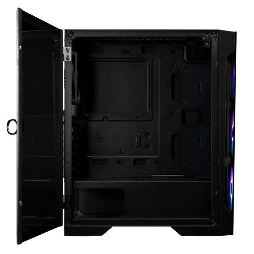 GAMDIAS TALOS E2 ELITE 750W 80+ BR ARGB TEMPERED GLASS USB 3.0 SİYAH GAMING KASA