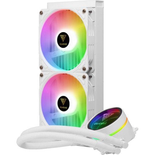 GAMDIAS CHIONE M3-240W 240MM WHITE EDITION LGA1200/AM4 SOKET ARGB SIVI SOĞUTMA