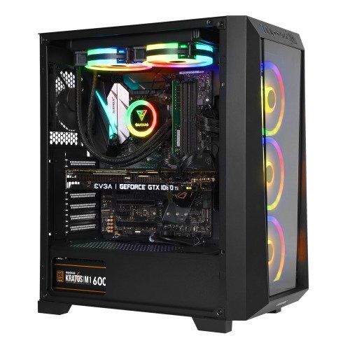 GAMDIAS TALOS M1 ELITE 850W 80+ BR ARGB TEMPERED GLASS USB 3.0 SİYAH GAMING KASA