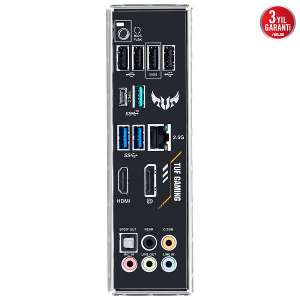 ASUS TUF GAMING B550-PRO 4xDDR4 HDMI+DP 2xM.2 AM4 ANAKART