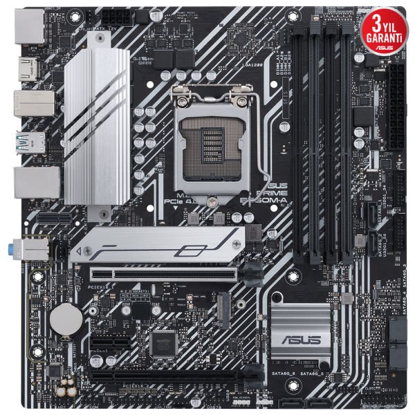 ASUS PRIME B560M-A 4xDDR4 DP/HDMI 1xGLAN TYPE-C 2x M.2 1200Pin ANAKART