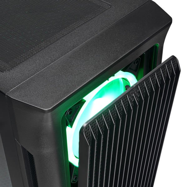 RAMPAGE PROLIX MESH 850W 80+ 4x12CM ARGB FAN ATX TEMPERED GLASS 2xUSB2.0/1xUSB3.0 SİYAH MID TOWER GAMİNG KASA