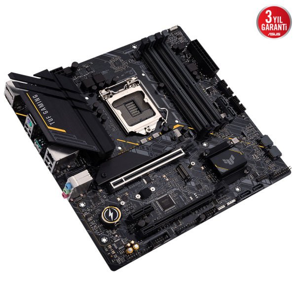 ASUS TUF GAMING B560M-E 4xDDR4 1xGLAN TYPE-C 2xM.2 1200Pin ANAKART