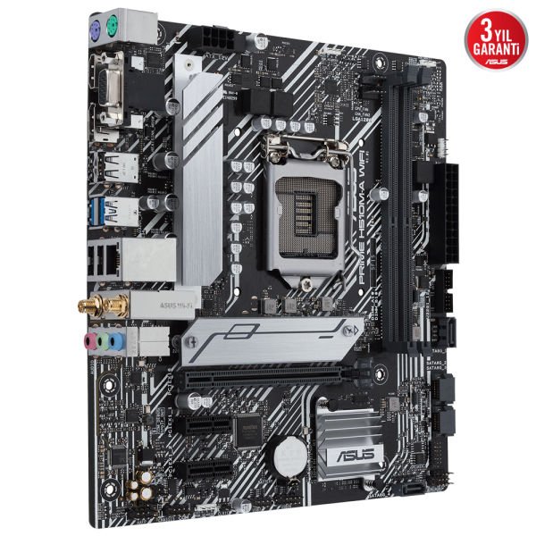 ASUS PRIME H510M-A WIFI H510 2xDDR4 1xGLAN 1xM.2 1200Pin ANAKART