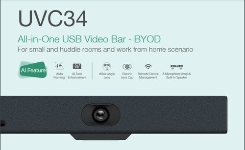 Yealink UVC34 All-in-one Video Konferans Cihazı - BYOD