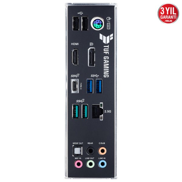 ASUS TUF GAMING Z590-PLUS 4xDDR4 3xM.2 1xGLAN 1200Pin ANAKART