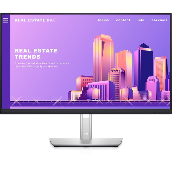 DELL P2422H 23.8'' 8MS 60Hz 1920x1080 VGA/HDMI/DP PIVOT IPS LED MONITOR