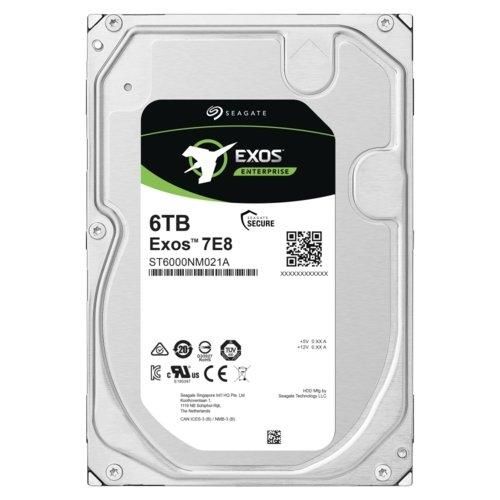 SEAGATE EXOS 6TB ENTERPRISE 7200RPM 256MB SATA3 6Gbit/sn ST6000NM021A HDD