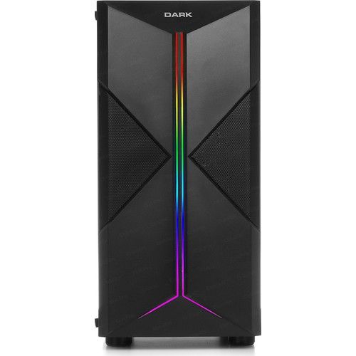 DARK X-FORCE PSU YOK 3x12CM RGB FAN ATX PENCERELİ 2xUSB2.0/1xUSB3.0 SİYAH GAMING KASA DKCHXFORCE