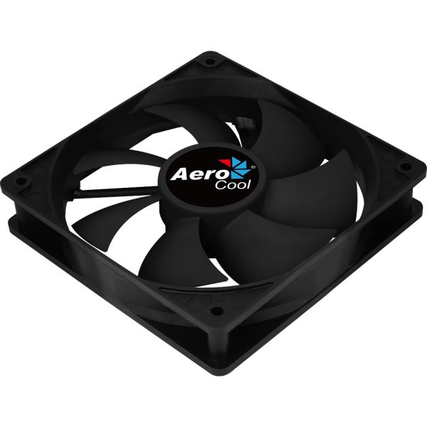 AEROCOOL AE-CFFR120BK 12CM SİYAH SESSİZ KASA FANI