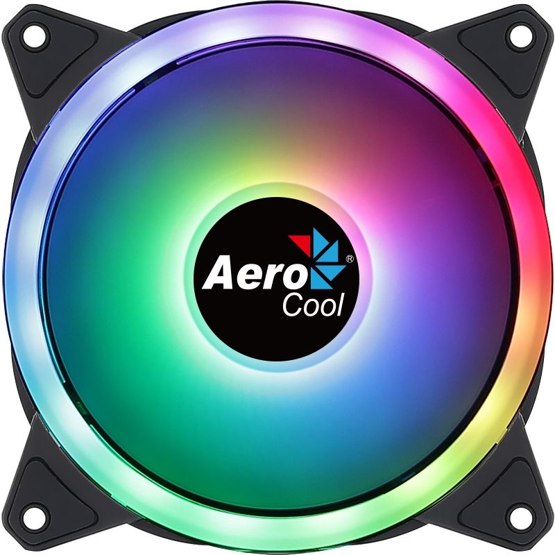 AEROCOOL AE-CFDUO12 12CM ARGB LED KASA FANI