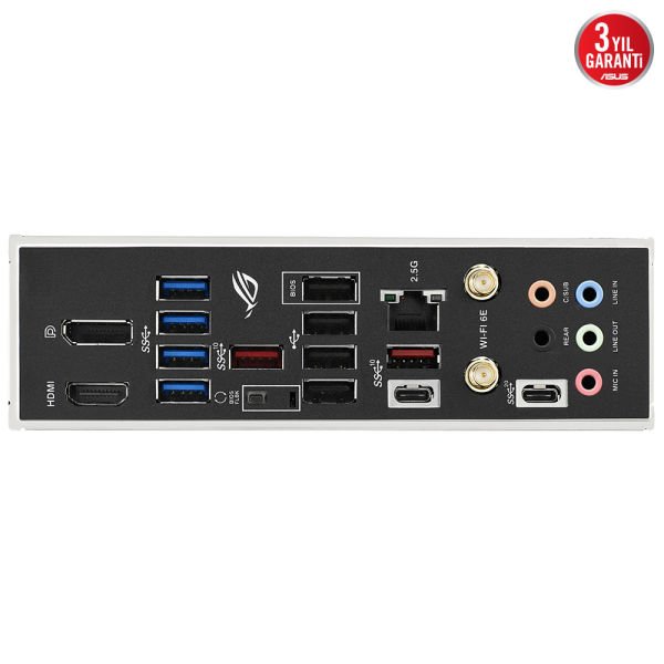 ASUS ROG STRIX B650E-F GAMING WIFI 4xDDR5 DP/HDMI 3xM2 AM5 ANAKART