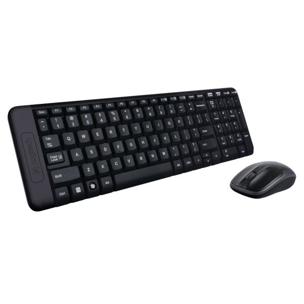 LOGITECH MK220 TÜRKÇE KABLOSUZ SİYAH Q KLAVYE+MOUSE SET