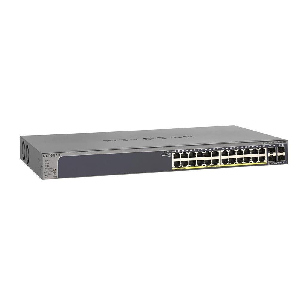 Netgear GS752TP-200EUS - 48 GE Port PoE Switch + 4 SFP (384W)