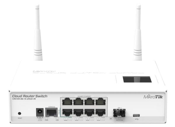 Cloud Router Switch CRS109-8G-1S-2HnD-IN