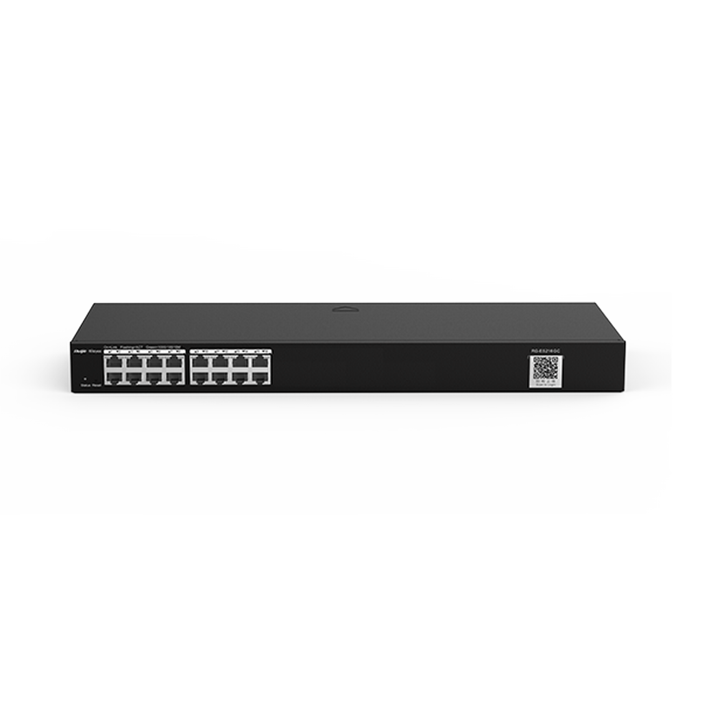 Reyee RG-ES216GC 16 Portlu, 10/100/1000 Gigabit, Yönetilebilir Switch