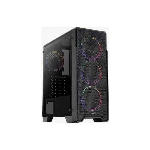 AEROCOOL ORE SATURN 600W 80+ 4x12CM FRGB FAN MIDI TOWER  SİYAH GAMING KASA AE-ORS-680