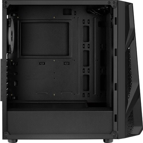 AEROCOOL NİGHTHAWK DUO PSU YOK 2x20CM+1x12CM ARGB FAN ATX 2xUSB3.0 SİYAH GAMING KASA AE-NGHTHWKD