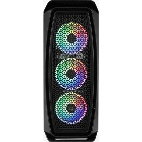 AEROCOOL AERO ONE DUO 500W 80+ 4x12CM ARGB FAN ATX 2xUSB3.0 SİYAH GAMING KASA AE-AERO1D580