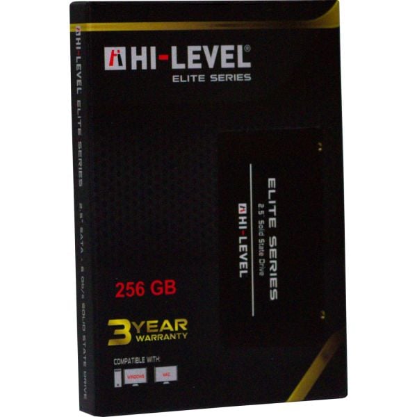HI-LEVEL ELITE SERIES 256GB 560/540MB/s 2.5'' SATA 3.0 SSD HLV-SSD30ELT/256G