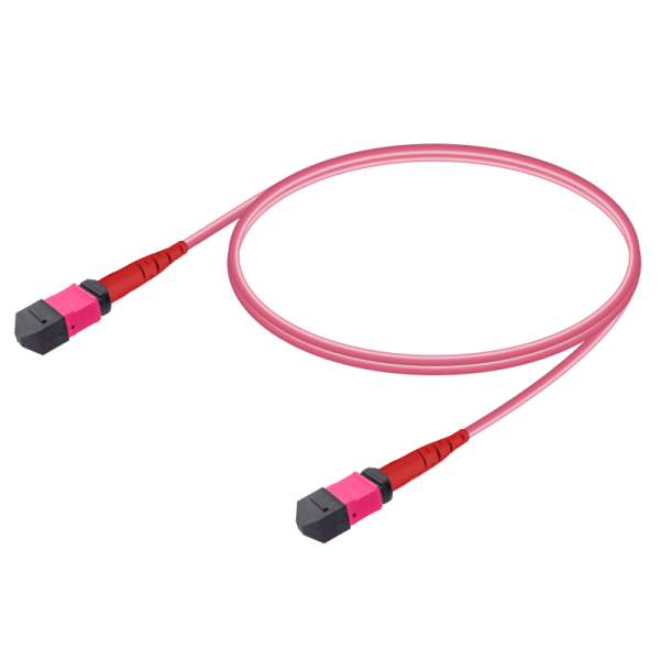 MPO MPO Base-12 Multi-Mod Fiber Patch Cord OM4 Polarite B 10 Metre