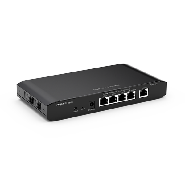 Reyee RG-EG105G 5 Portlu Router, Web Yönetilebilir, 2 WANs, 100 Kullanıcı, 300Mbps