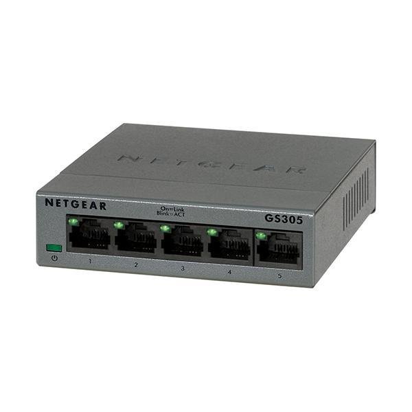 NetGear GS305-100PES 5 Portlu 10/100/1000 ProSafe Gigabit Tak-Çalıştır Switch