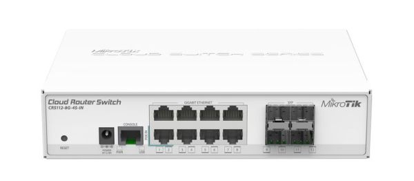 Cloud Router Switch CRS112-8G-4S-IN  4 SFP Girişli