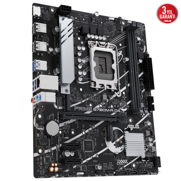 ASUS PRIME B760M-R D4 2xDDR5 HDMI 2xM.2 2.5Gbit LAN 1700P ANAKART