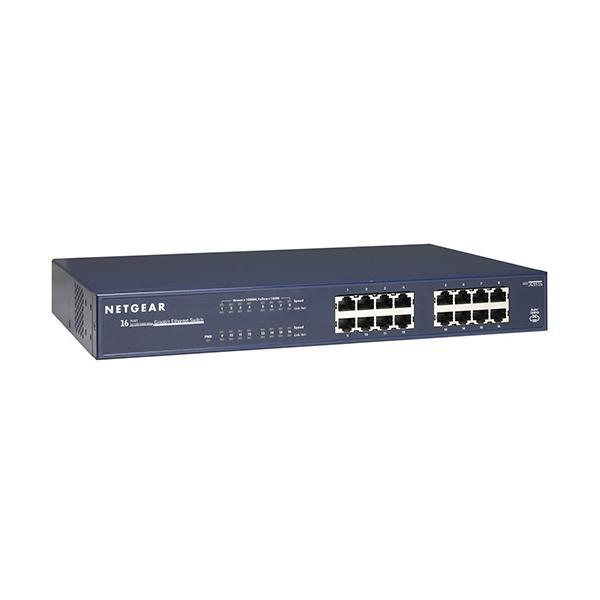 NetGear JGS516-200EUS 16 Portlu 10/100/1000 Gigabit Ethernet Switch