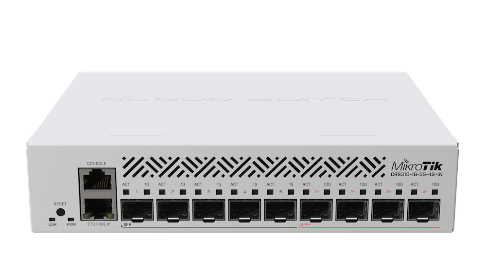 Mikrotik CRS310-1G-5S-4S+IN Cloud Switch