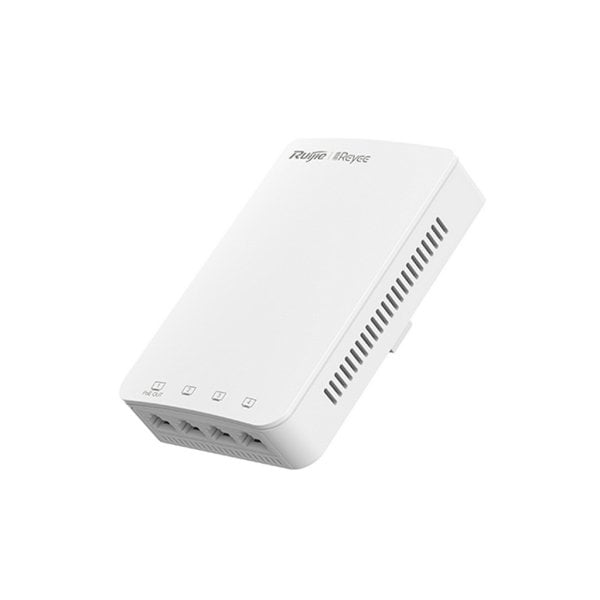 Reyee RG-RAP1200(P) İç Ortam Access Point - Dual-band, 867Mbps at 5GHz + 400Mbps at 2.4GHz, Layer 3 Roaming, 4 Gigabit Ethernet Port