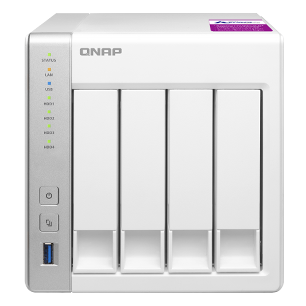 QNAP TS-431P2-1GB RAM 4 Hdd Yuvalı Tower NAS