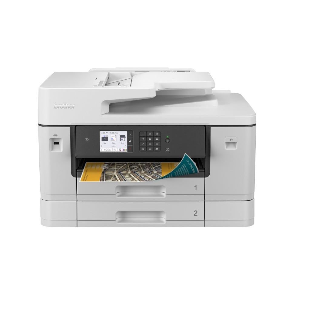 BROTHER COLOR INKJET MFC-J3940DW TANKLI YAZICI TARAYICI FOTOKOPİ FAX USB/WIFI A3/A4