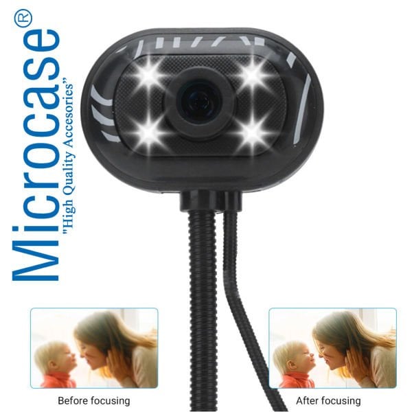 MİCROCASE AL2546 MİKROFONLU WEBCAM USB 2.0 640x480